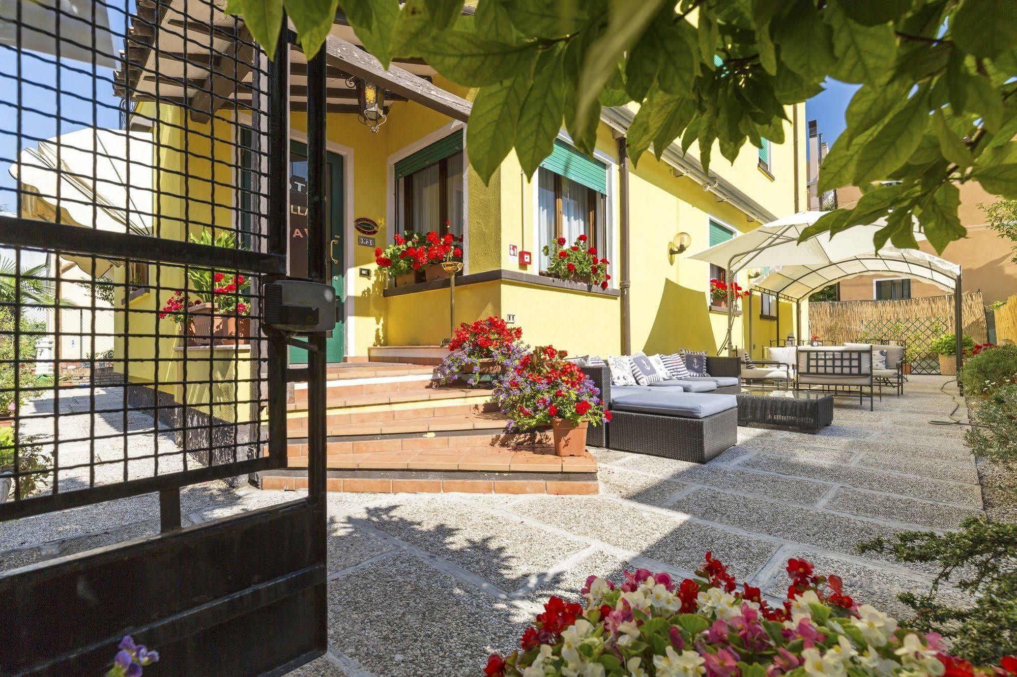 Hotel Villa Tiziana البندقية-ليدو المظهر الخارجي الصورة